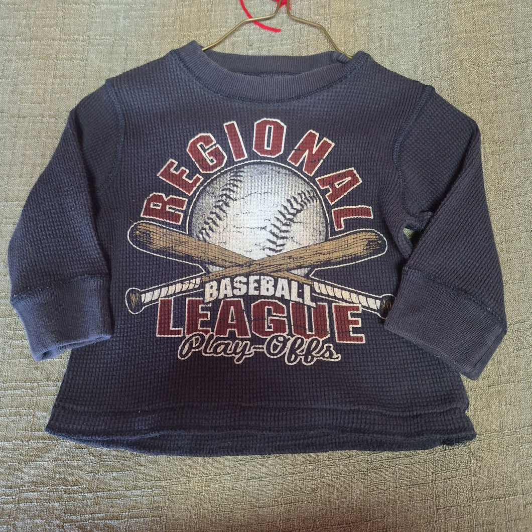 THE CHILDRENS PLACE NAVY BLUE BASEBALL 6-9M - size 6-9 Months
