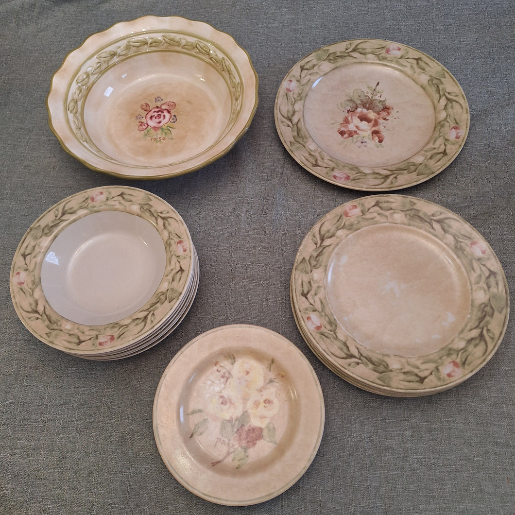 CHERRI BLUME 222 FIFTH SERVING BOWL/PLATE 13