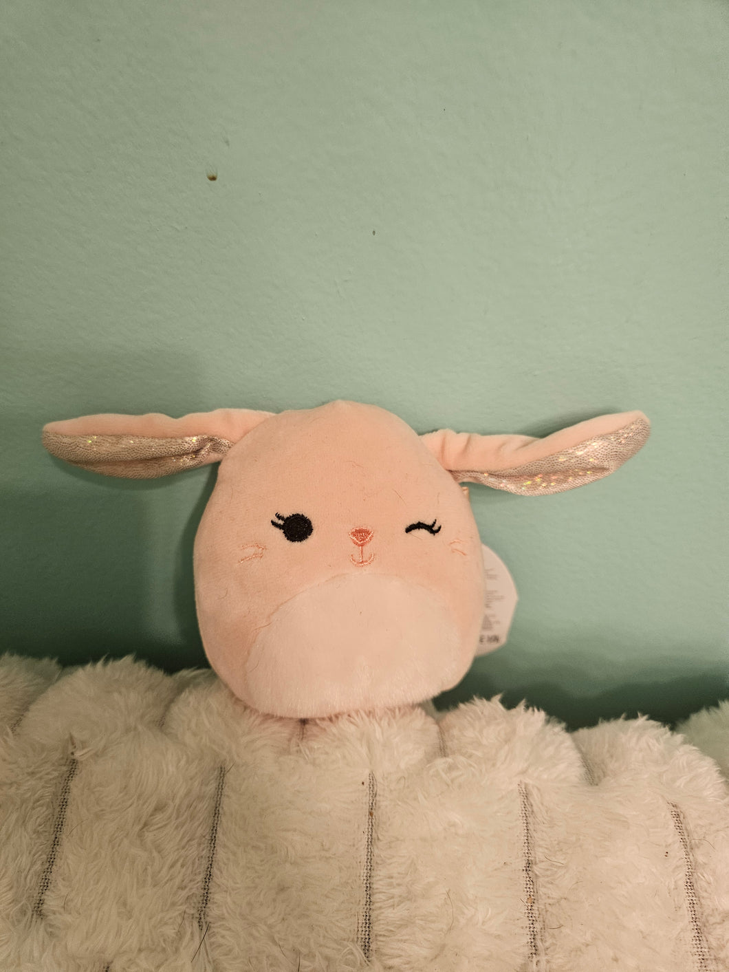 Squishmallows Satine the Pink Bunny 5 Plush