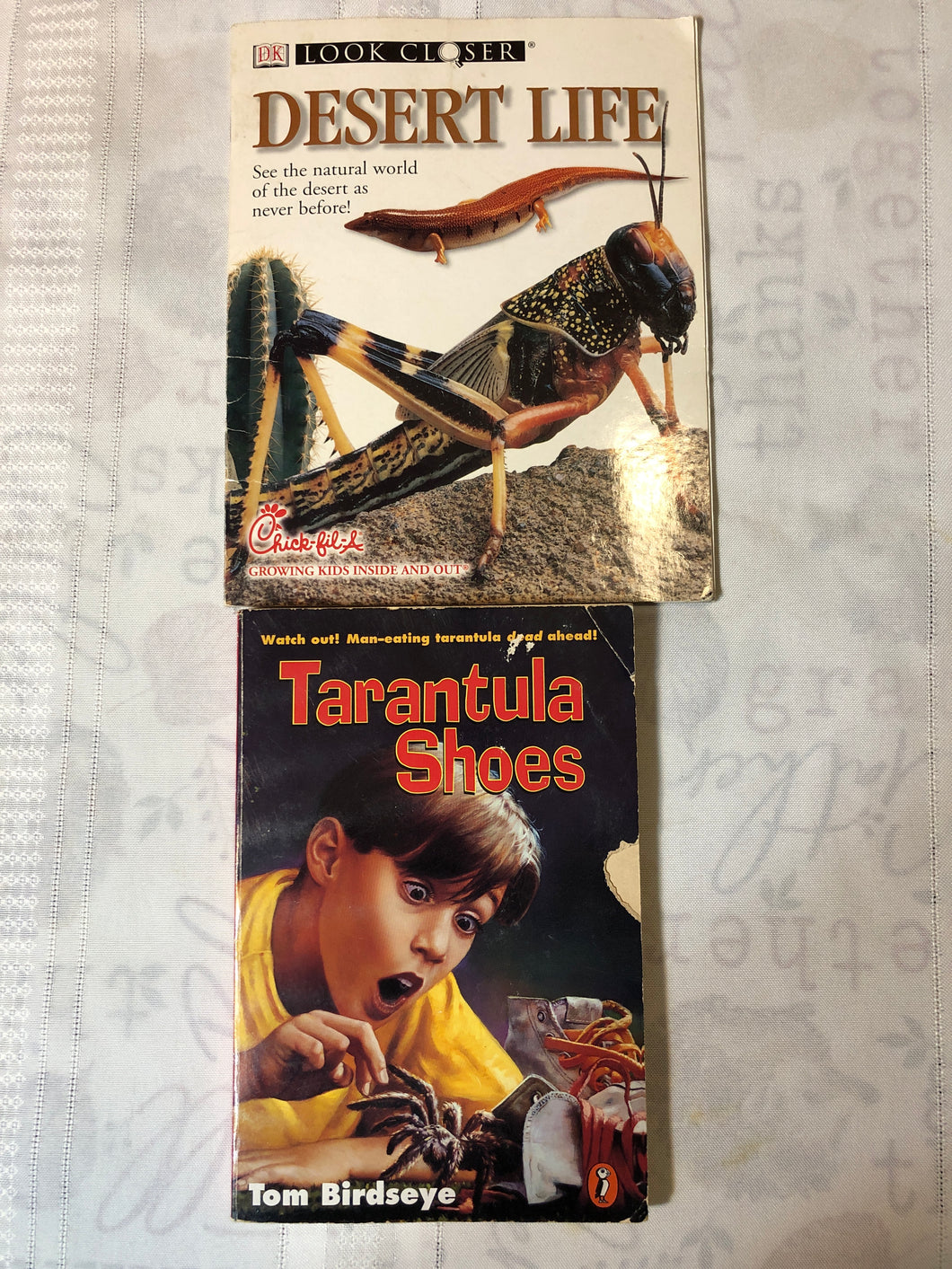 Tarantula Shoes & Desert Life- 2pk.-Cover damage