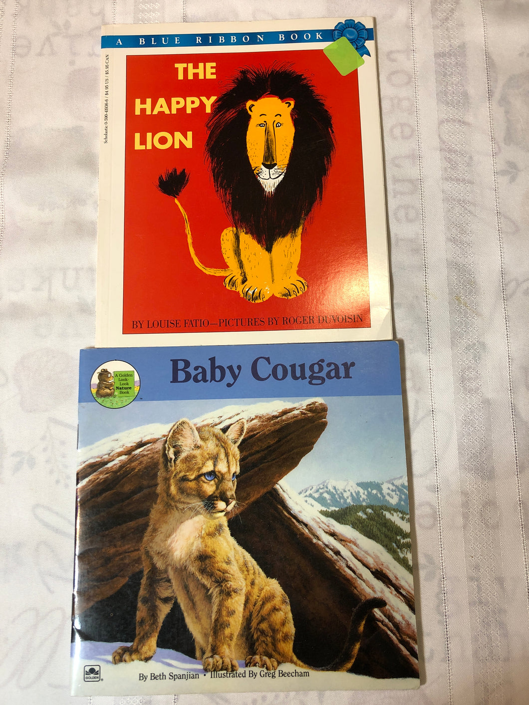 Baby Cougar & The Happy Lion- 2pk.
