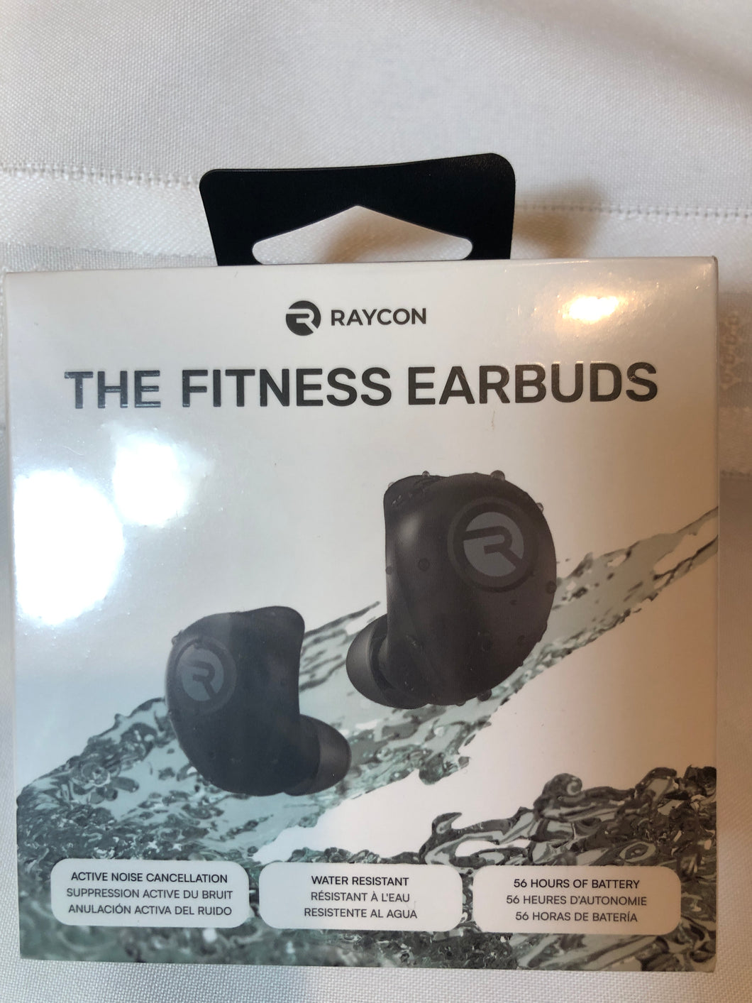 Raycon Fitness earbuds NIB-water resist- black