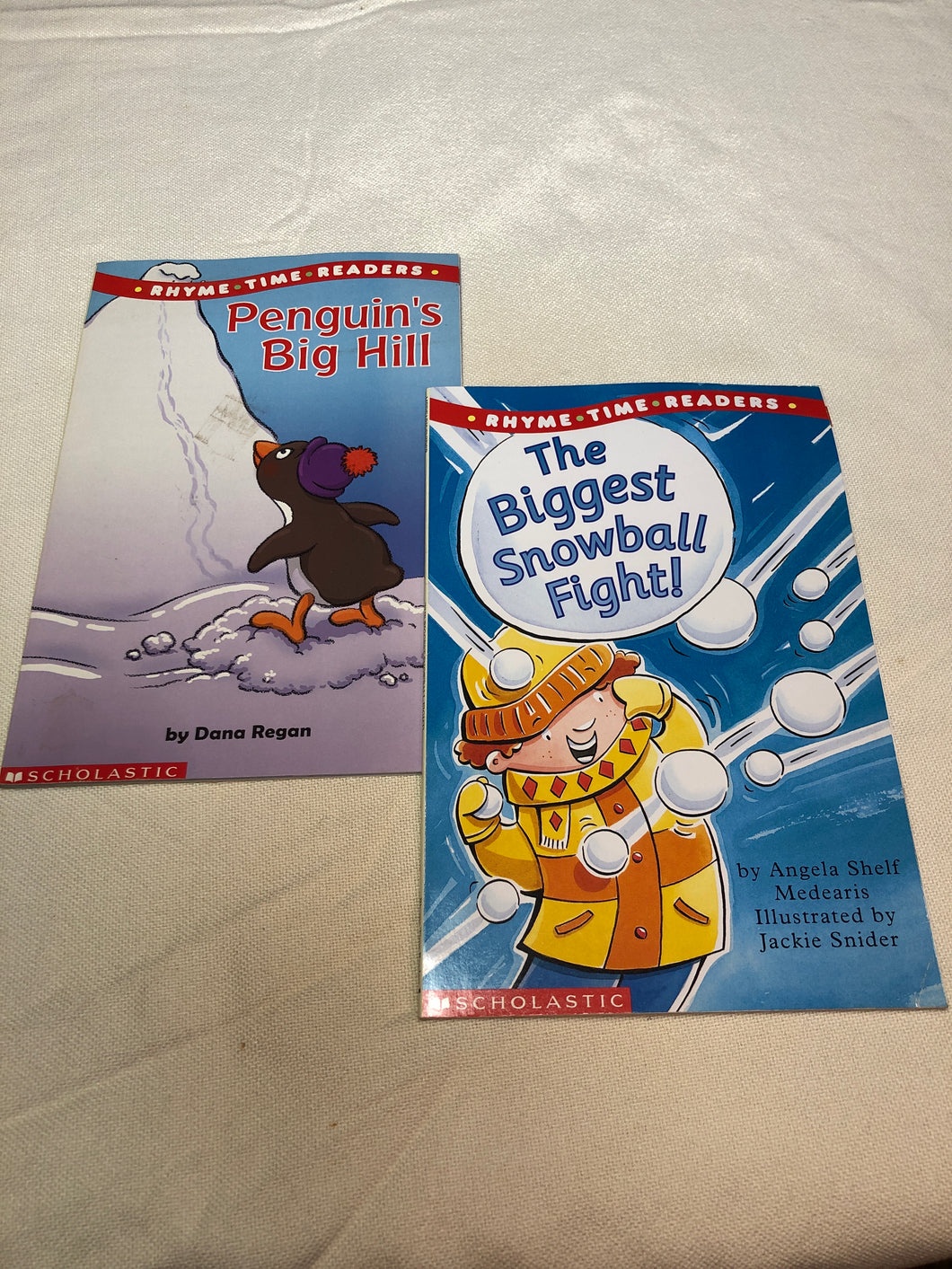 Rhyme time readers Penguins big hill