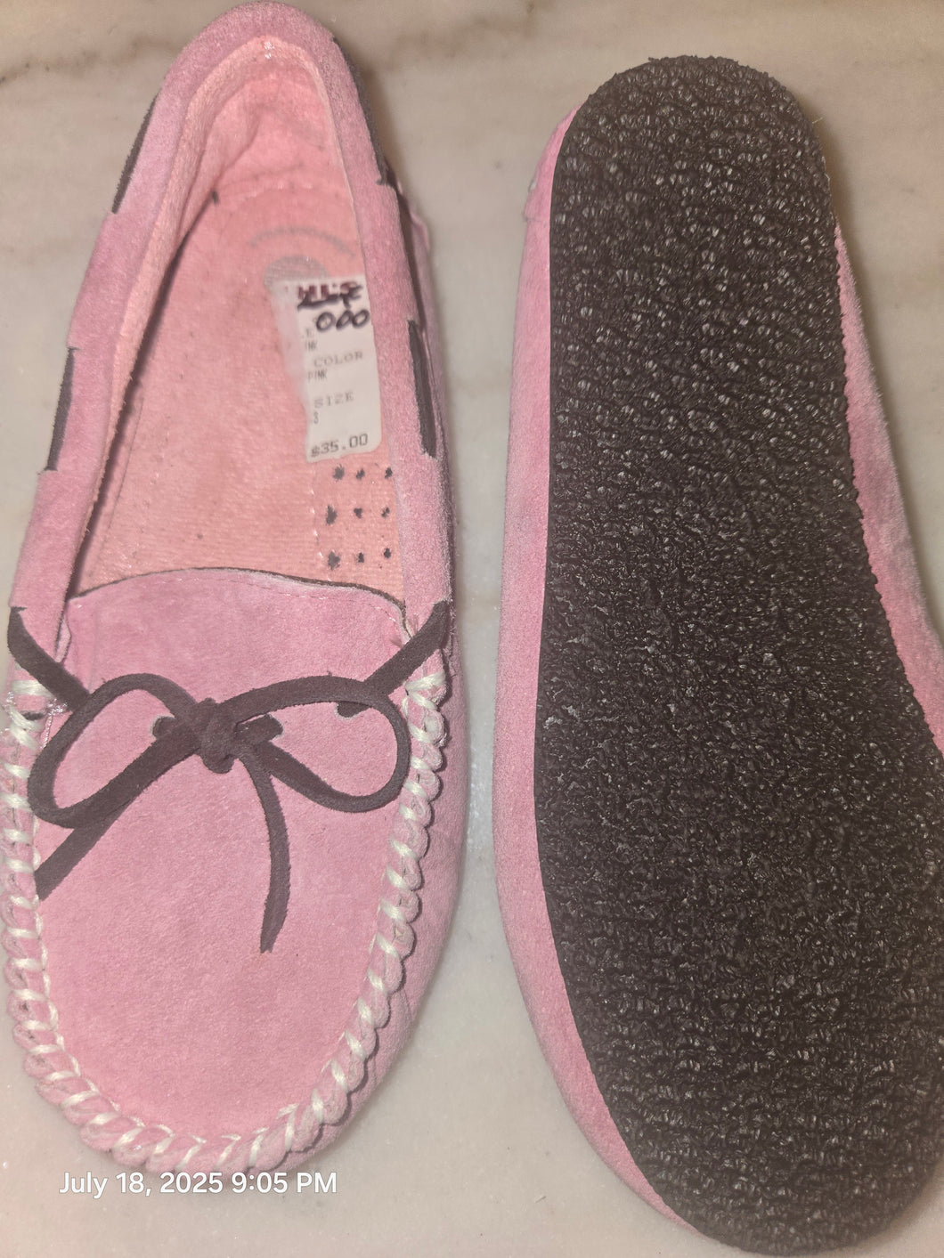 Lamo Pink Loafers Girls 13 New Shoes - size Shoes-youth   13