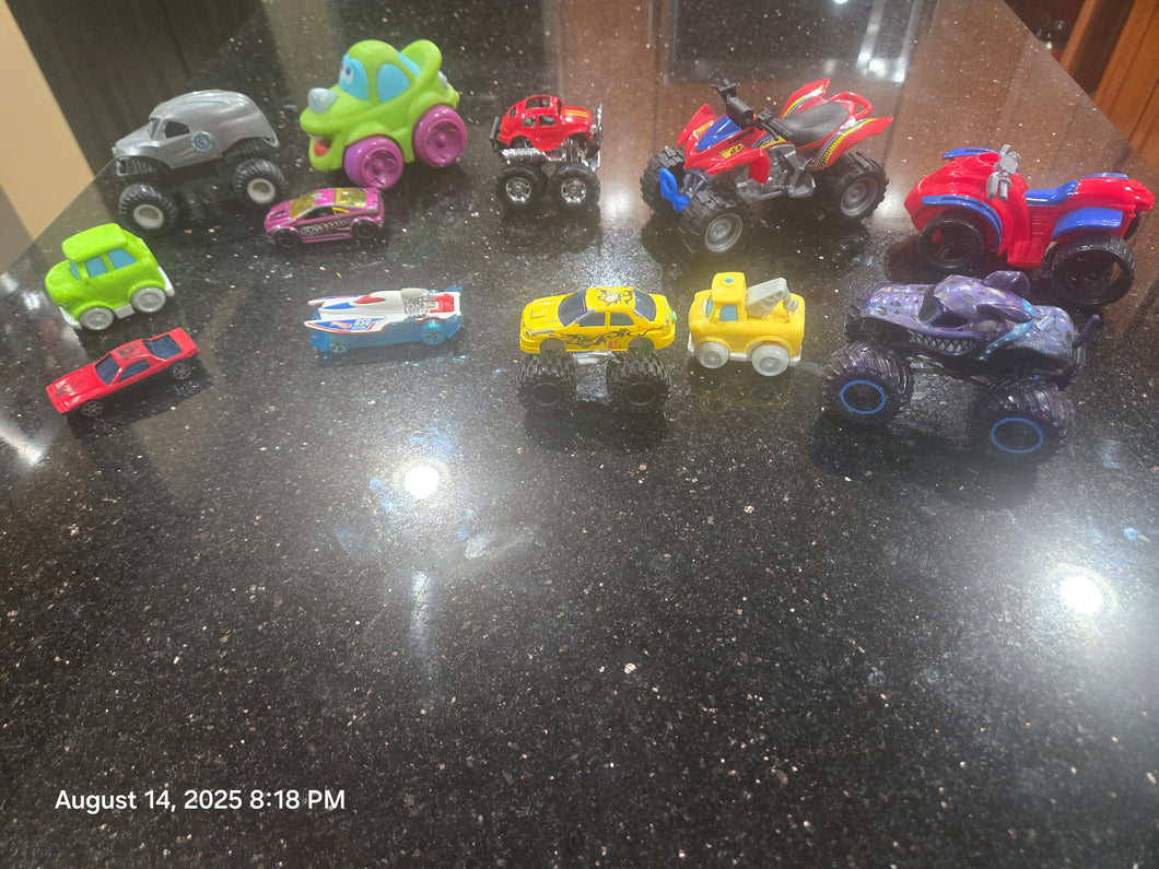 Matchbox Hot Wheels Race Cars ATV Quad Police lot