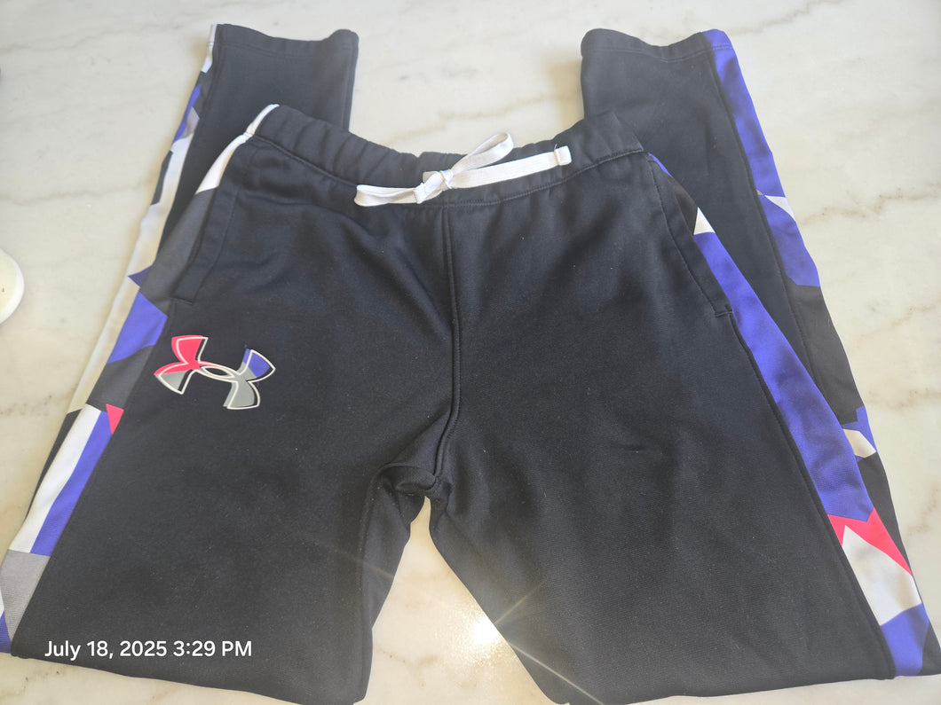 Under Armour Active Logo Pants - size Junior Girls L (11-13)