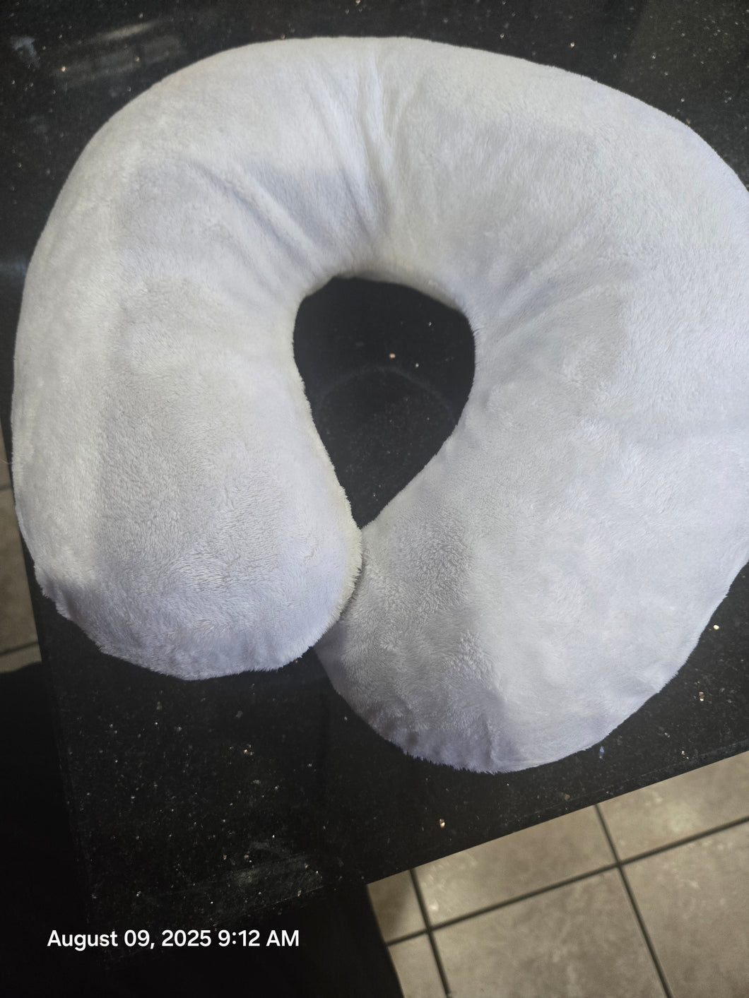 White Neck Travel Pillow Airplane Train Road Trip