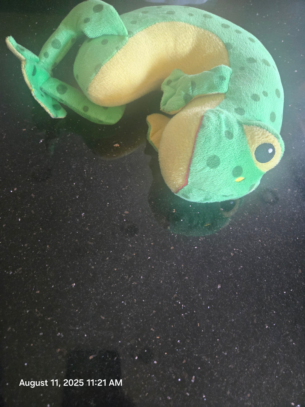Froggy Frog Froggie Travel Neck Pillow