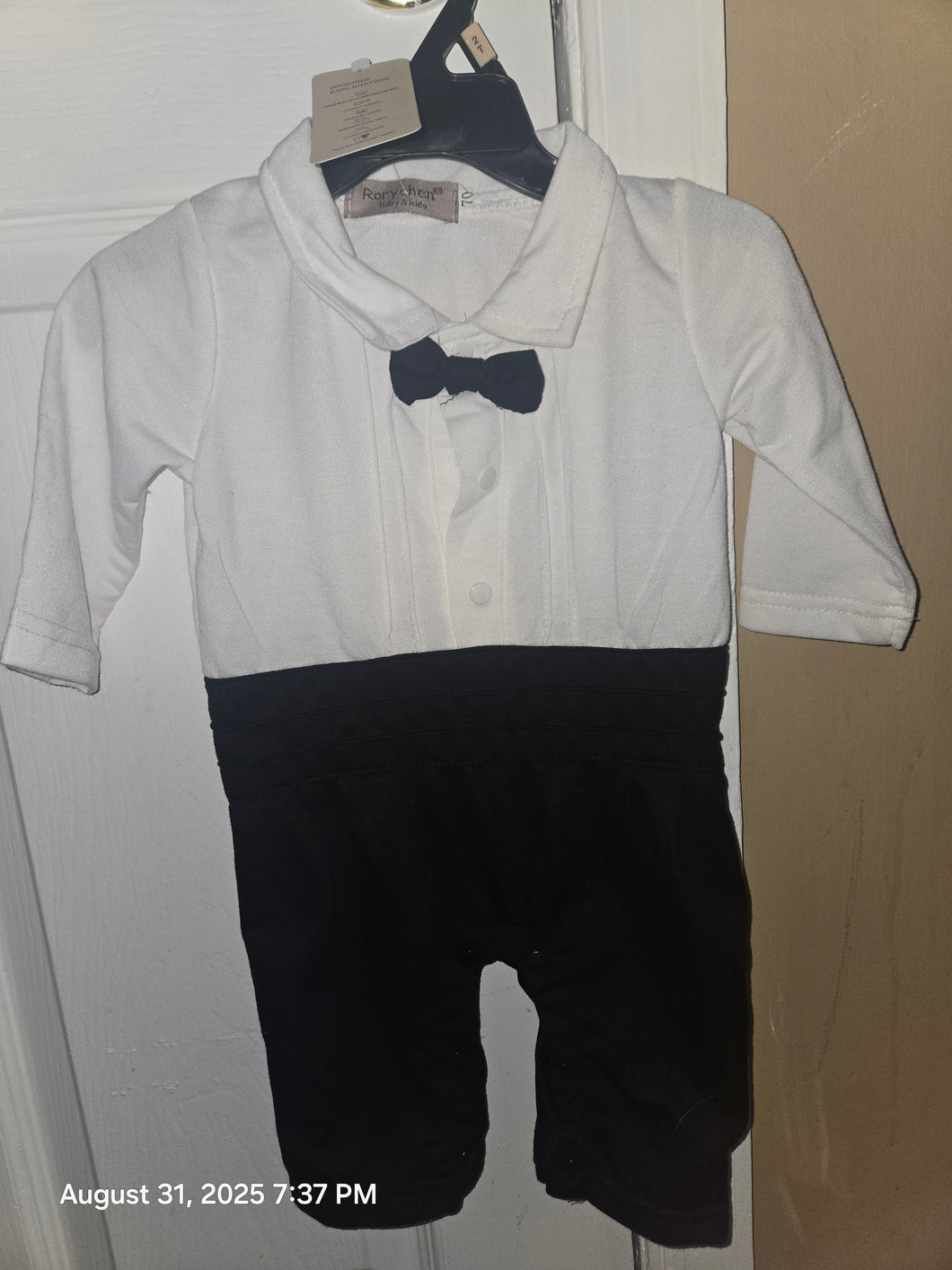 Rory Chen 70 3-6m NWT Tuxedo Party Outfit - size 3-6 Months
