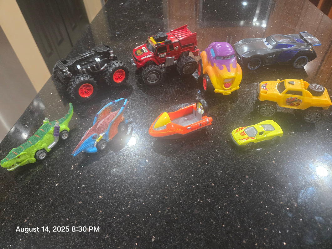 Dinosaur Gator Boat Cars Lights Sound Truck