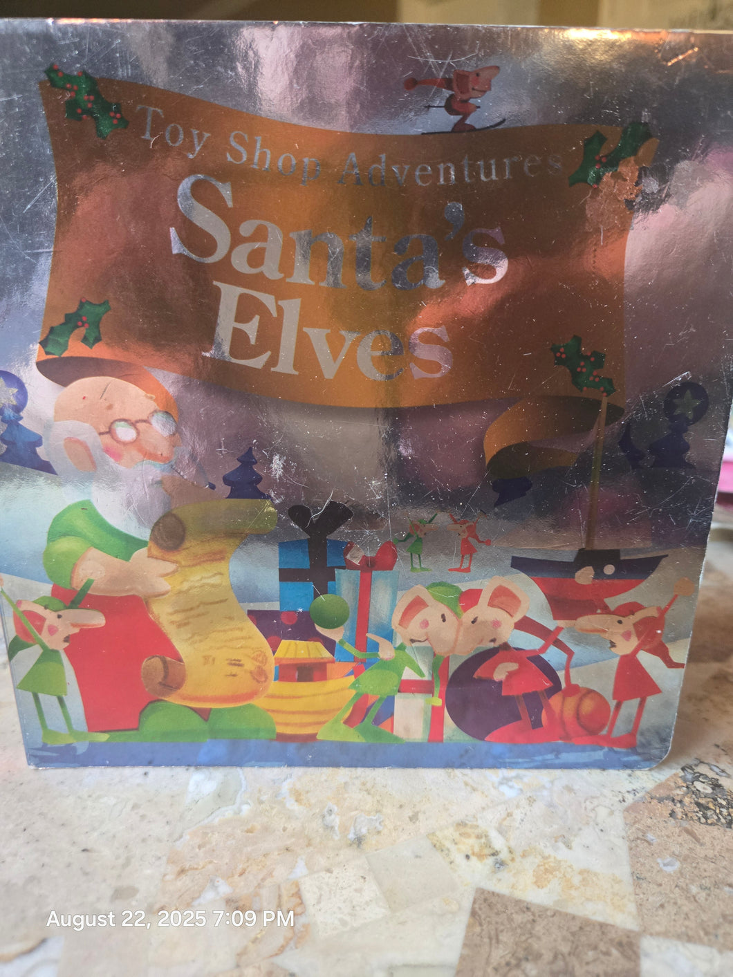 Toy Shop Adventures Book Santa's Elves Christmas