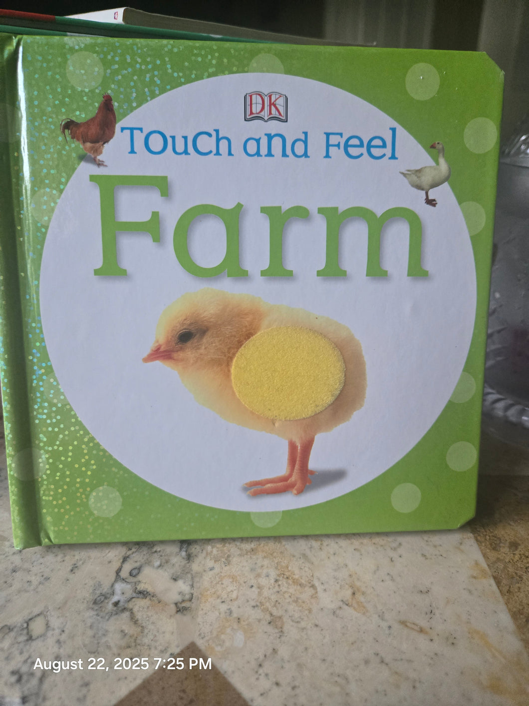 DK Touch and Feel Farm Board Book Hardcove