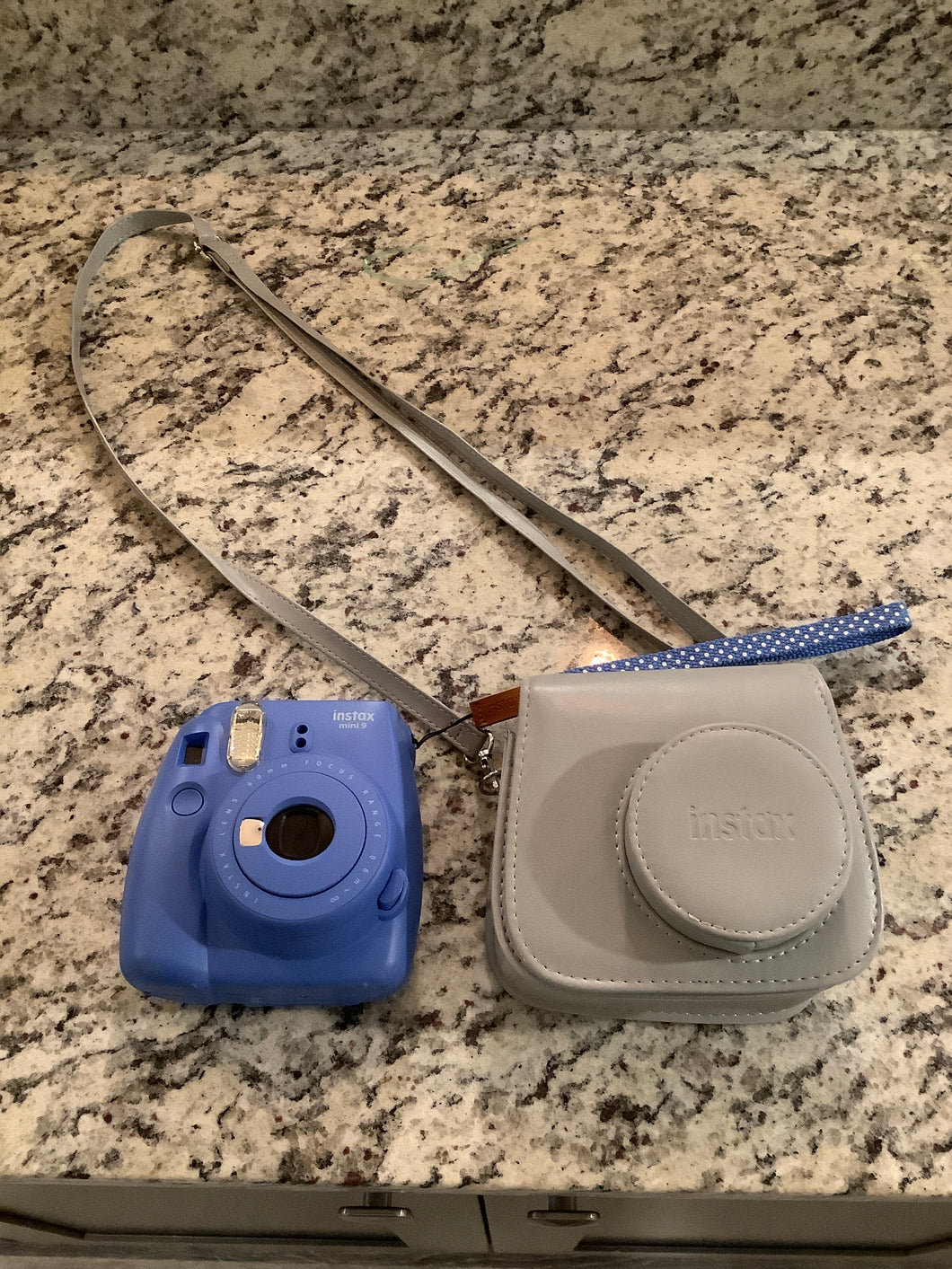 Instax Mini 9 Camera and case