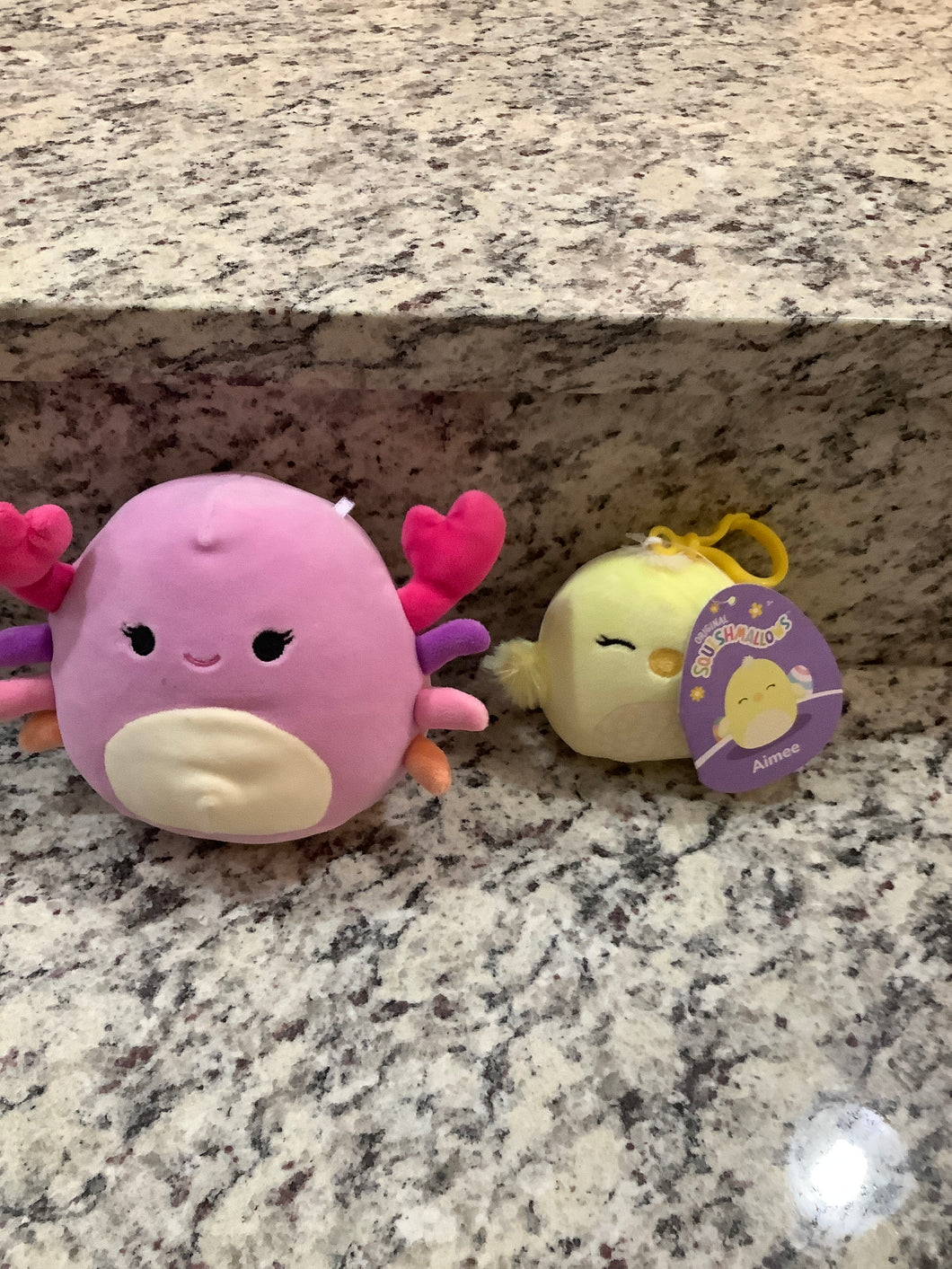 Squishmallows NWT keychain Aimee