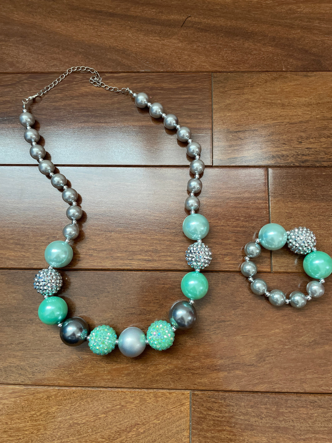 Bubblegum Chunky Necklace set