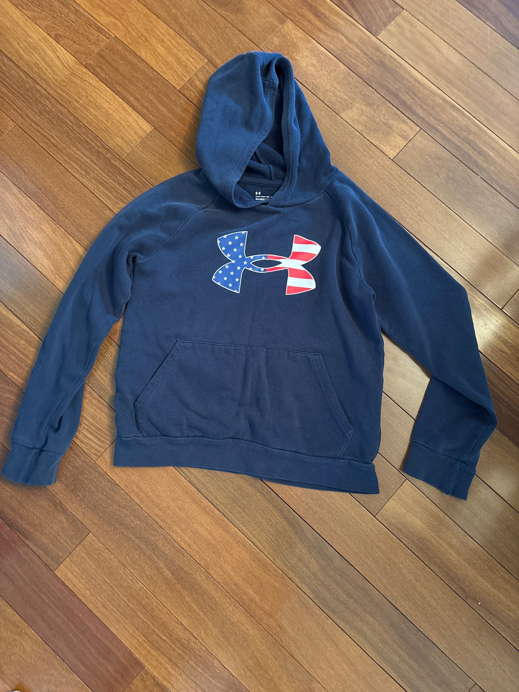 Under Armour Patriotic Hoodie - size Kids 12