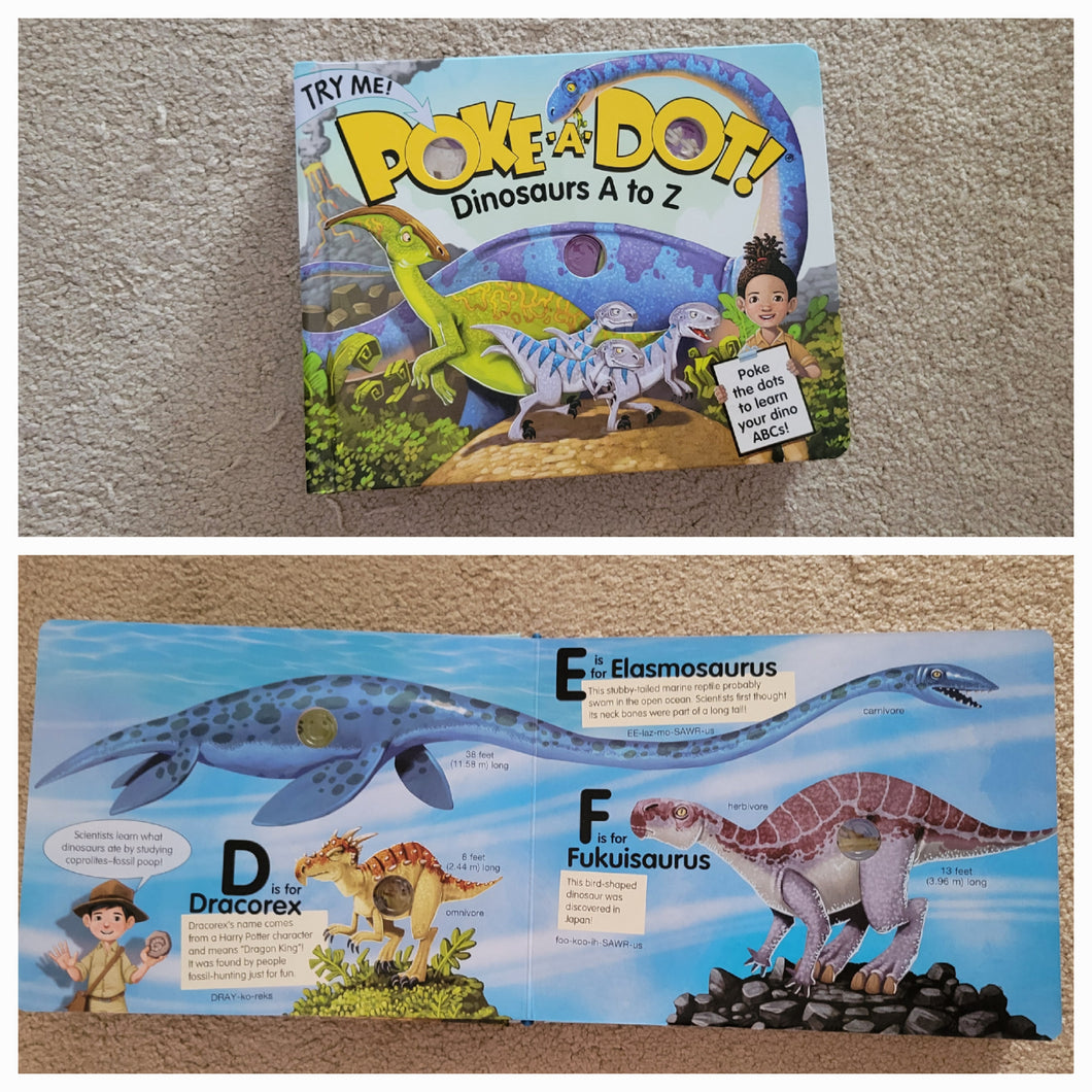 Poke-A-Dot Dinosaurs A to Z