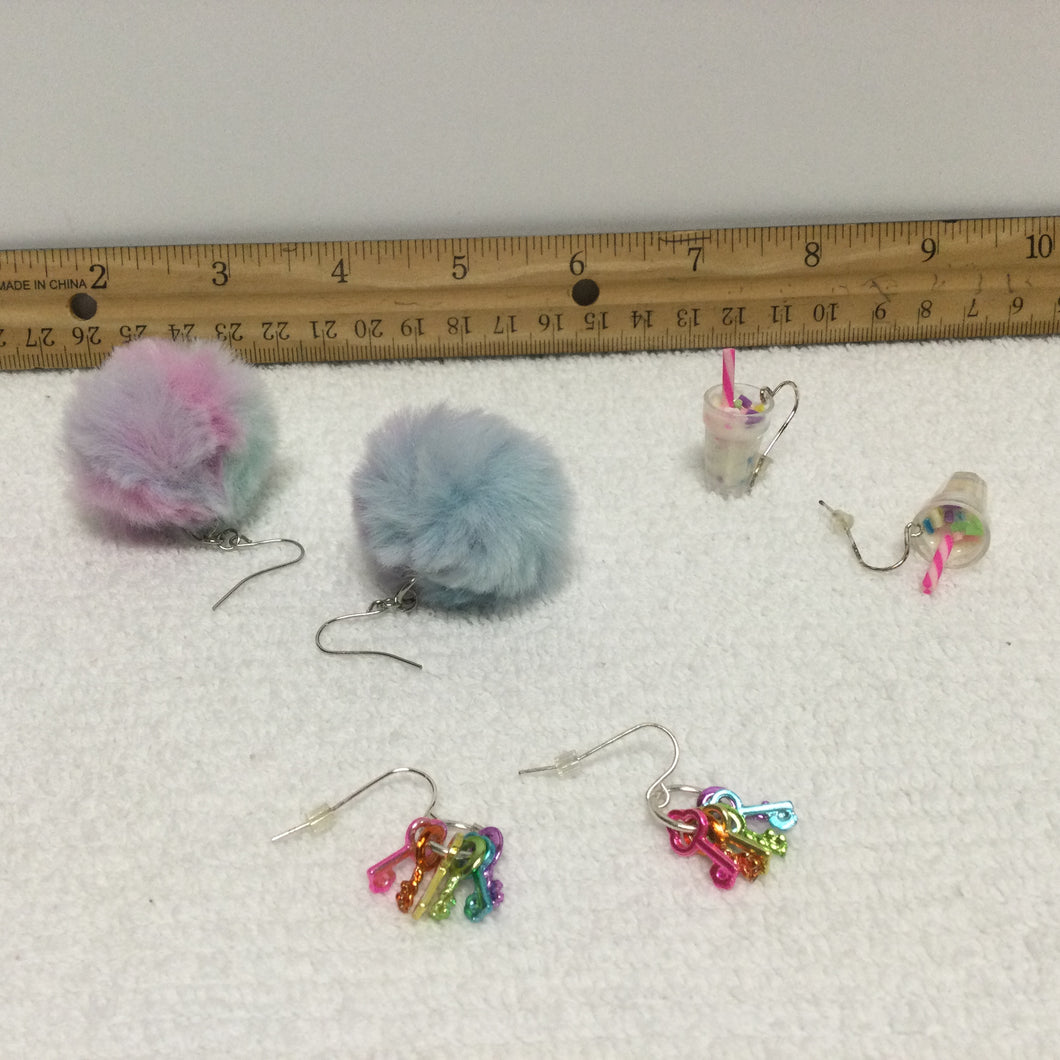 Claire's Earrings 3 Pairs Pierced Earrings