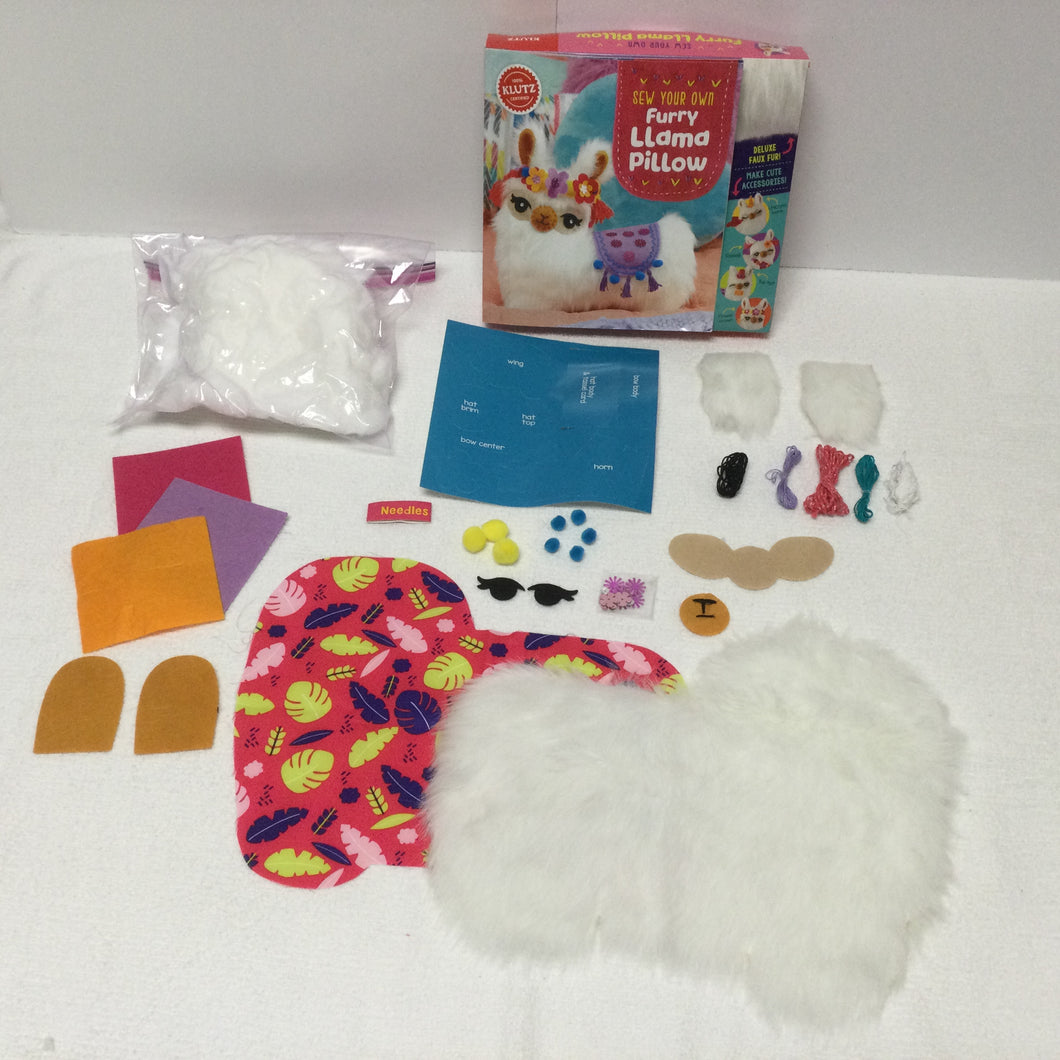 Klutz Sewing Llama Pillow Sewing Kit