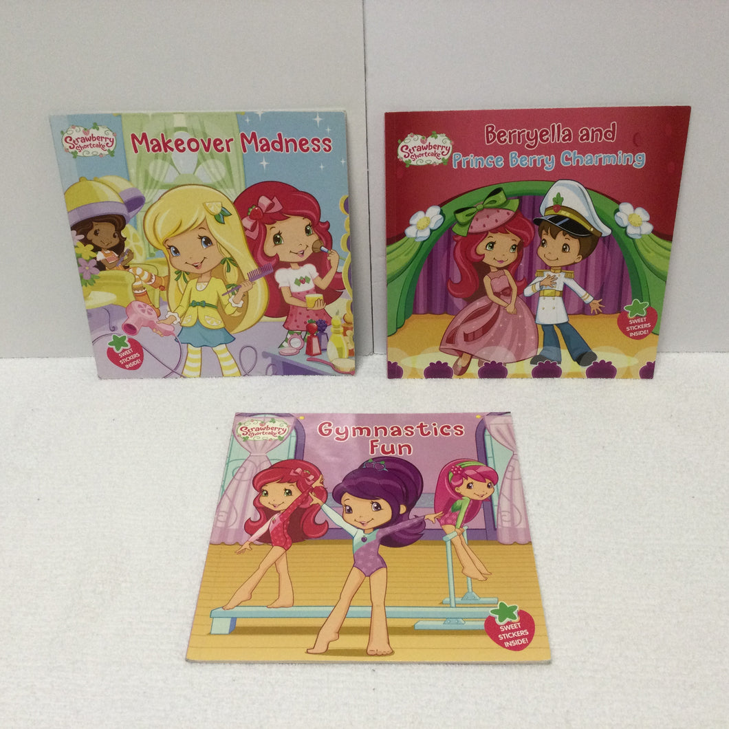 Strawberry Shortcake 3 books