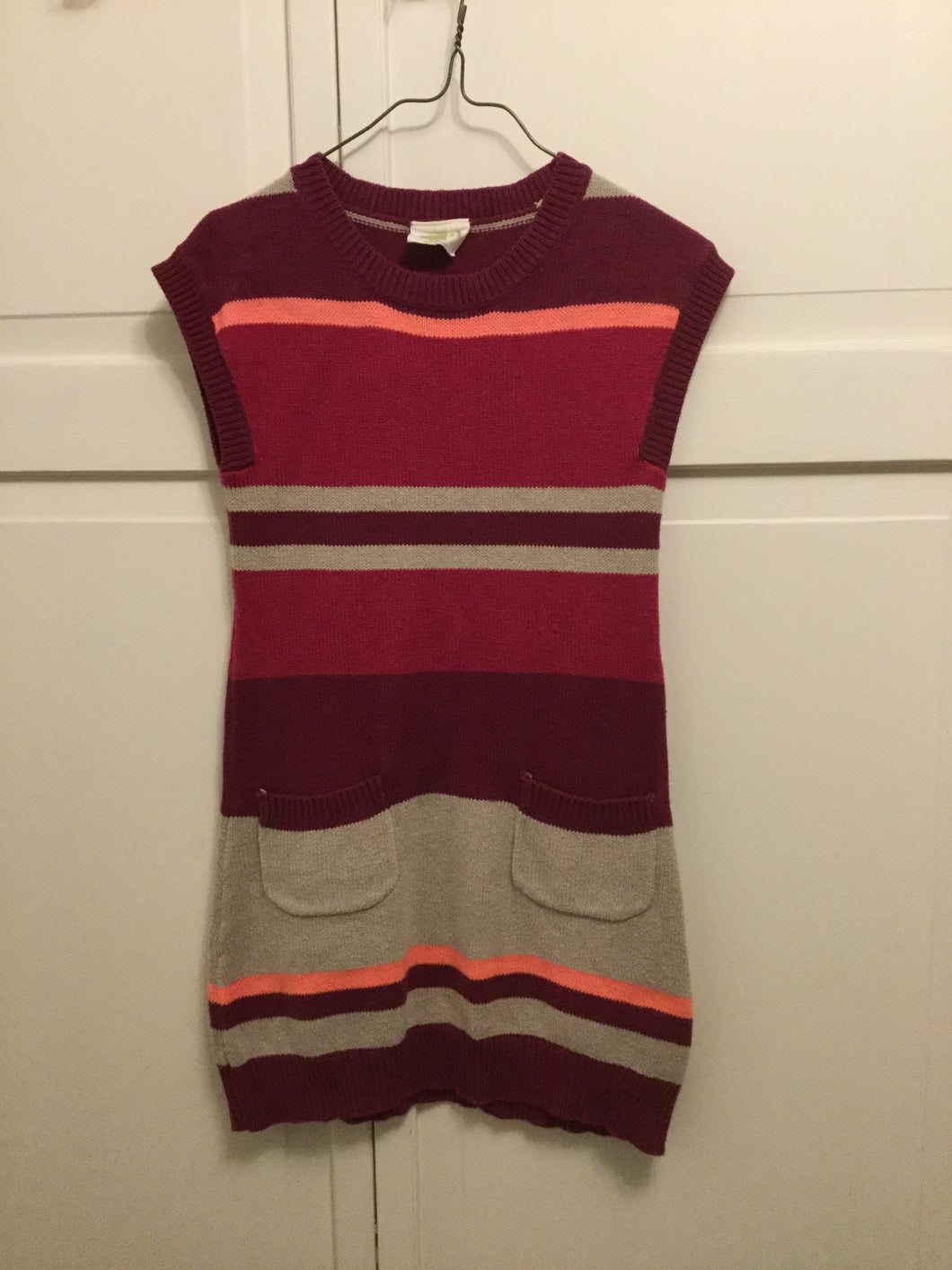 Crazy 8 Dress Striped Sweater Size 5-6 - size Kids 6