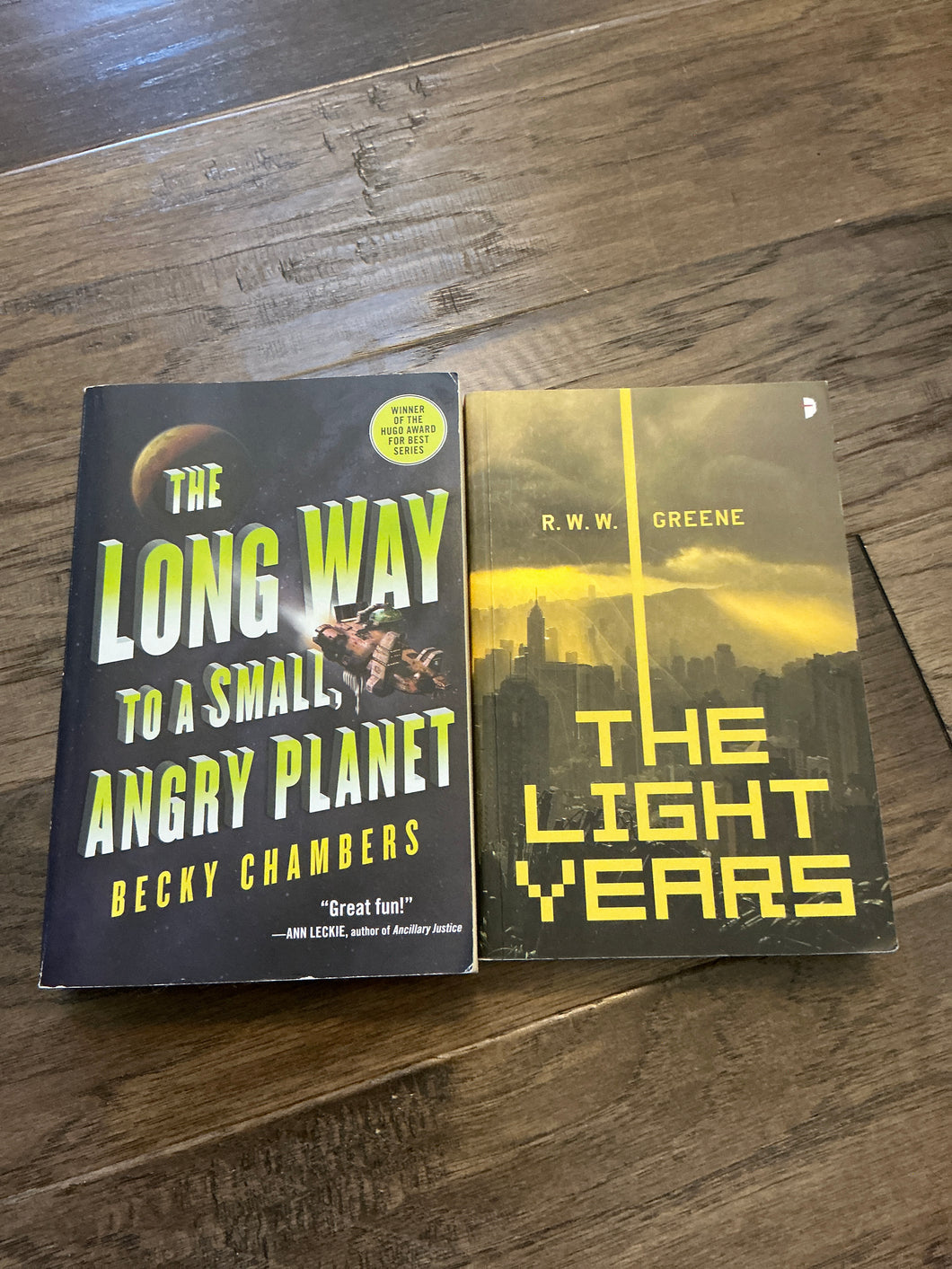 The light years & Long way to small angry
