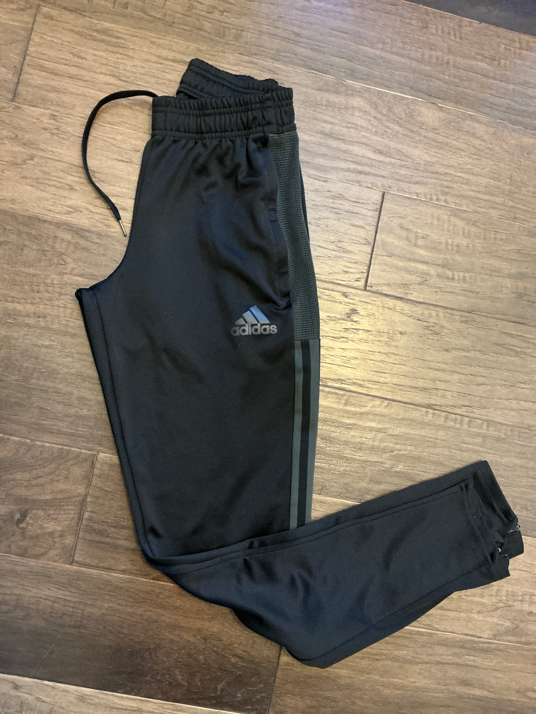 Adidas Black Soccer Pants - size Mens XS
