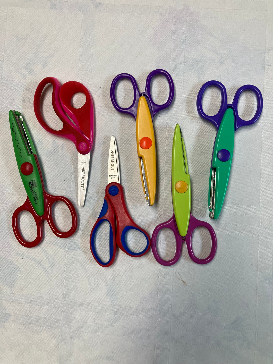 Decorative Edge Scissors Set of 6