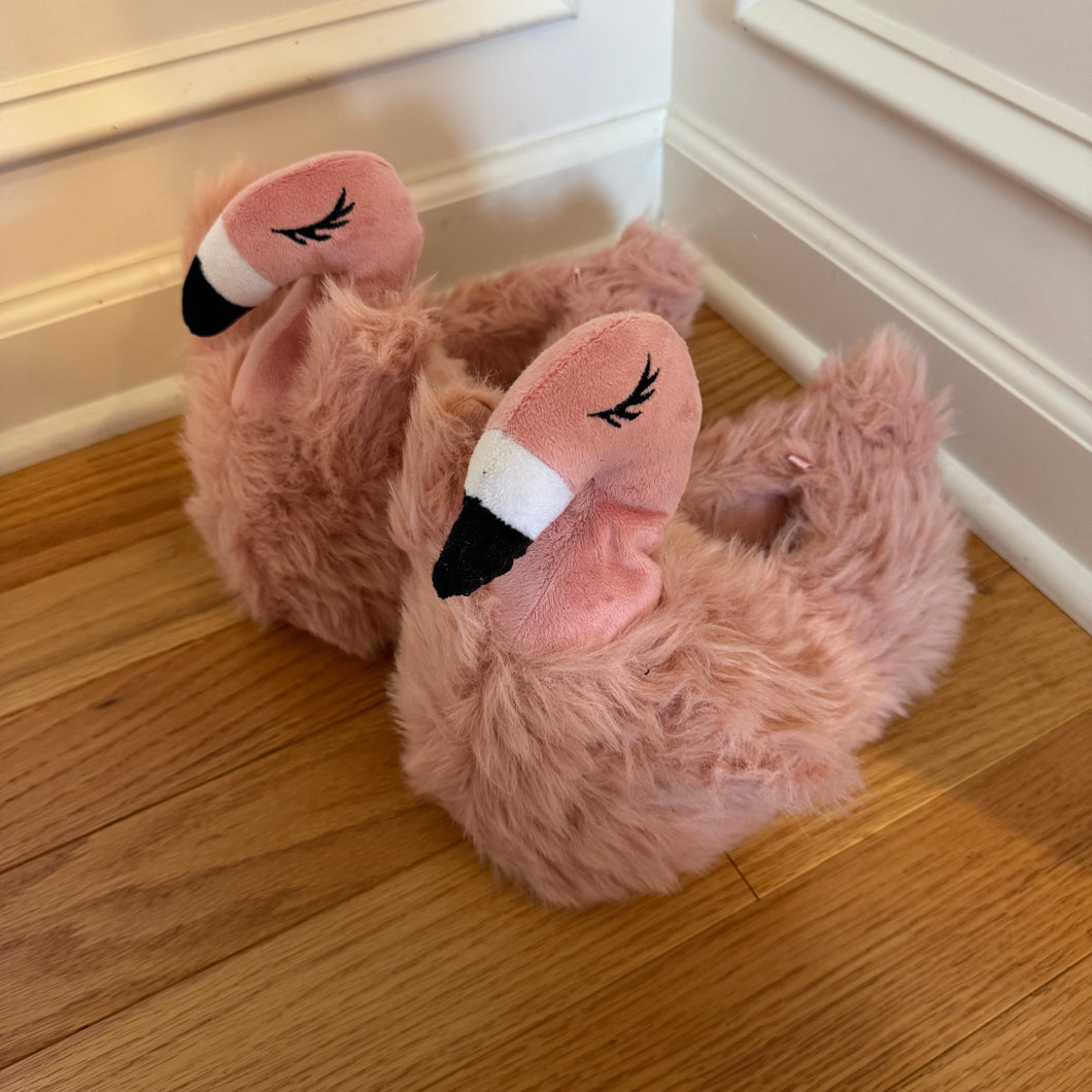 Flamingo Slippers Old Navy - Pink - size Shoes-youth  2