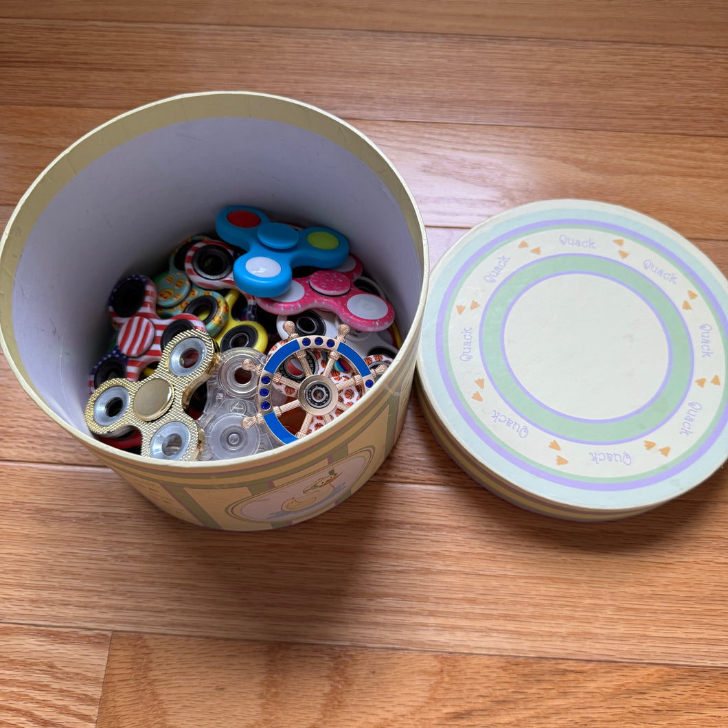 Basket of Figit Spinners 10-15 spinners