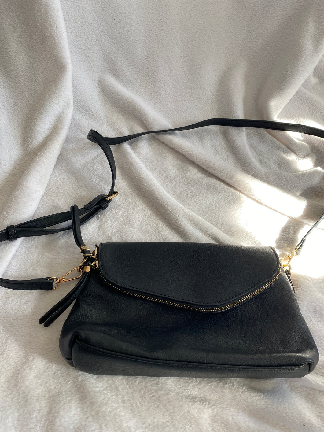 Boutique black crossbody Bag
