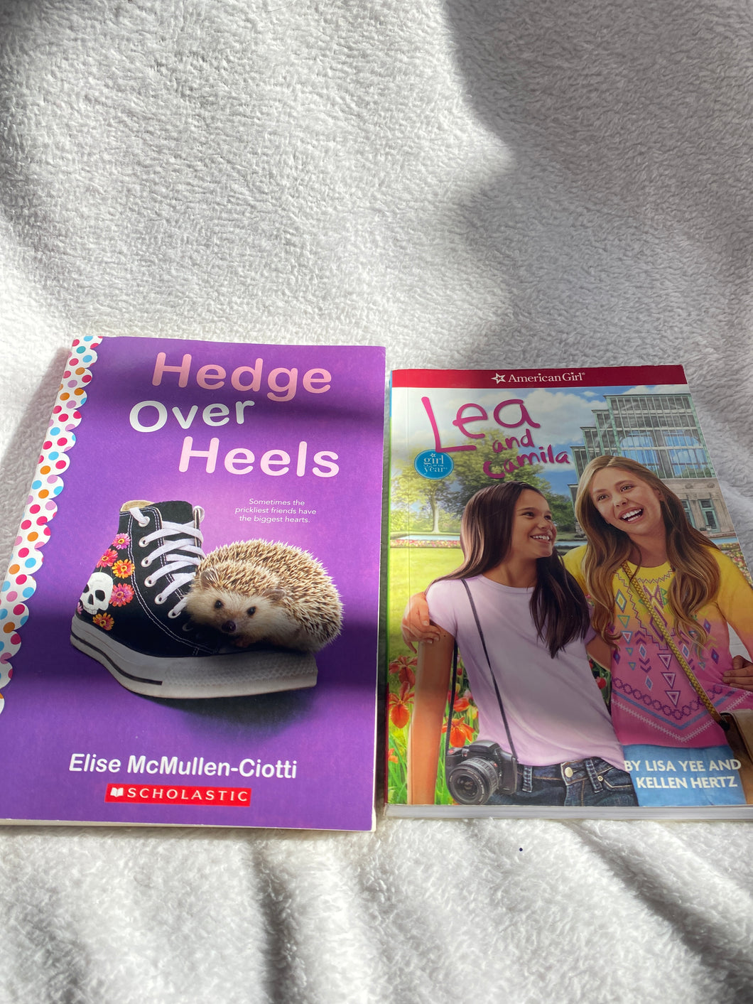 Set of 2 chapter books Hedge Over Heels