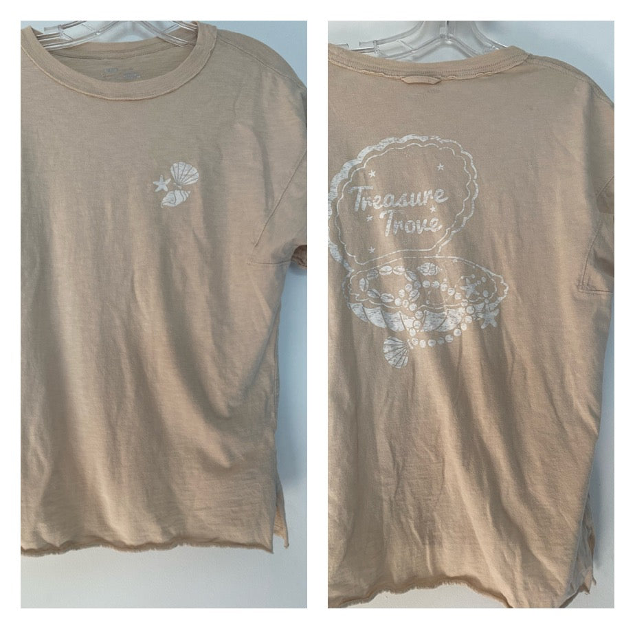 Aerie XXS oversized T-shirt seashells - size Women XS (0-2)