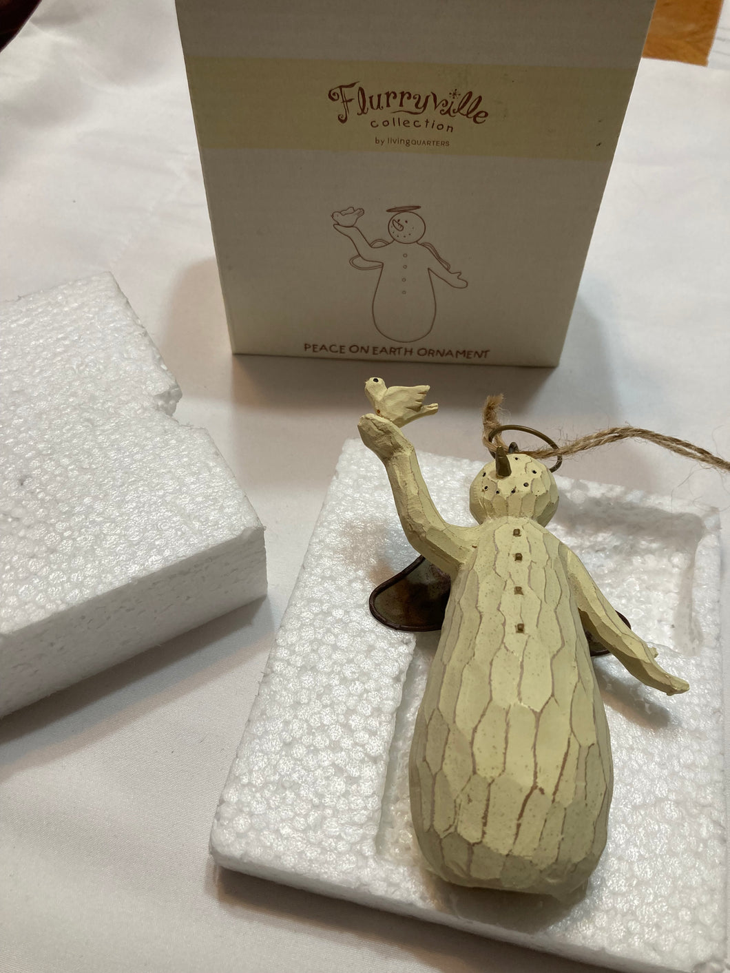 Flurryville Collection Peace On Earth Ornament