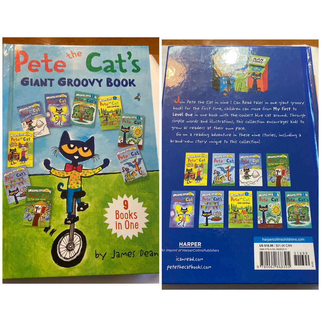 Pete the Cat's Giant Groovy Book