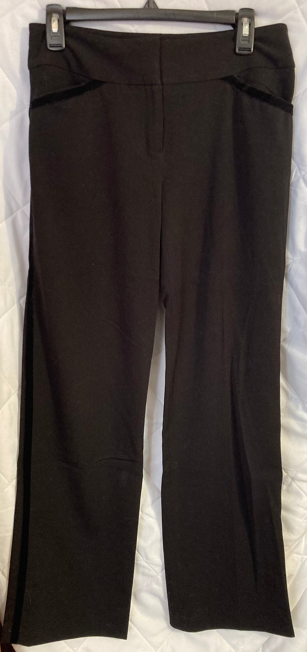Apt 9 Black Dress Pants Size 6 - size Women S (4-6)