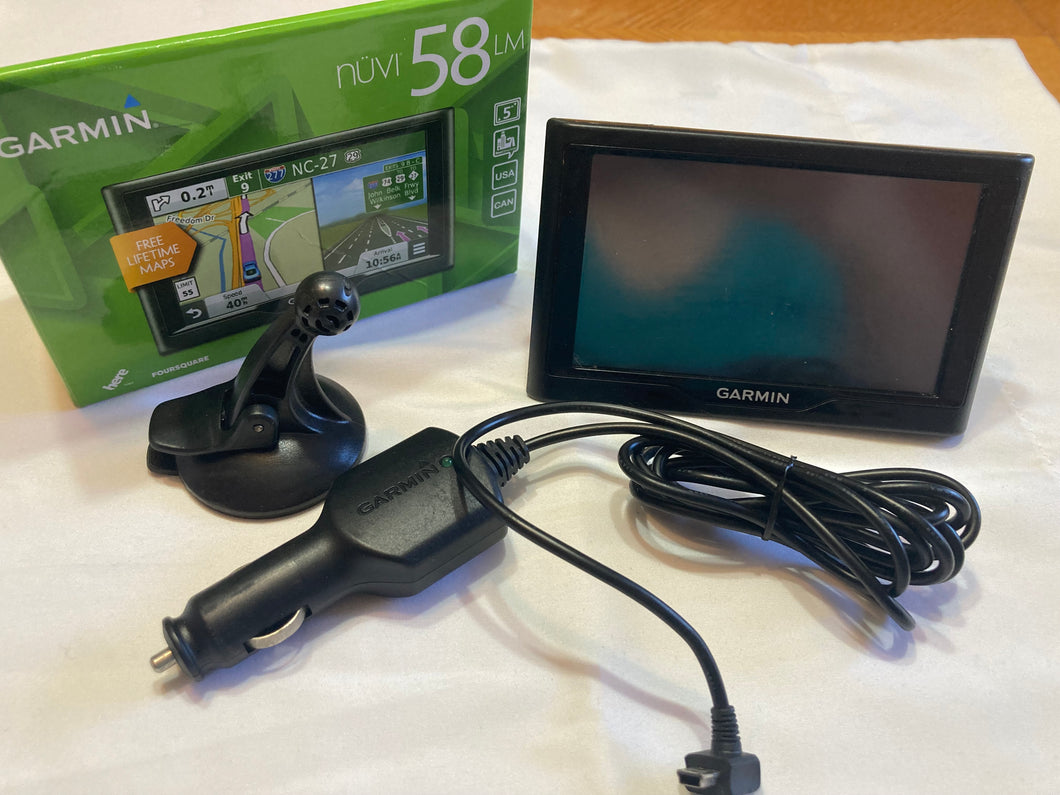 Garmin Nuvi 58 LM Car Navigator