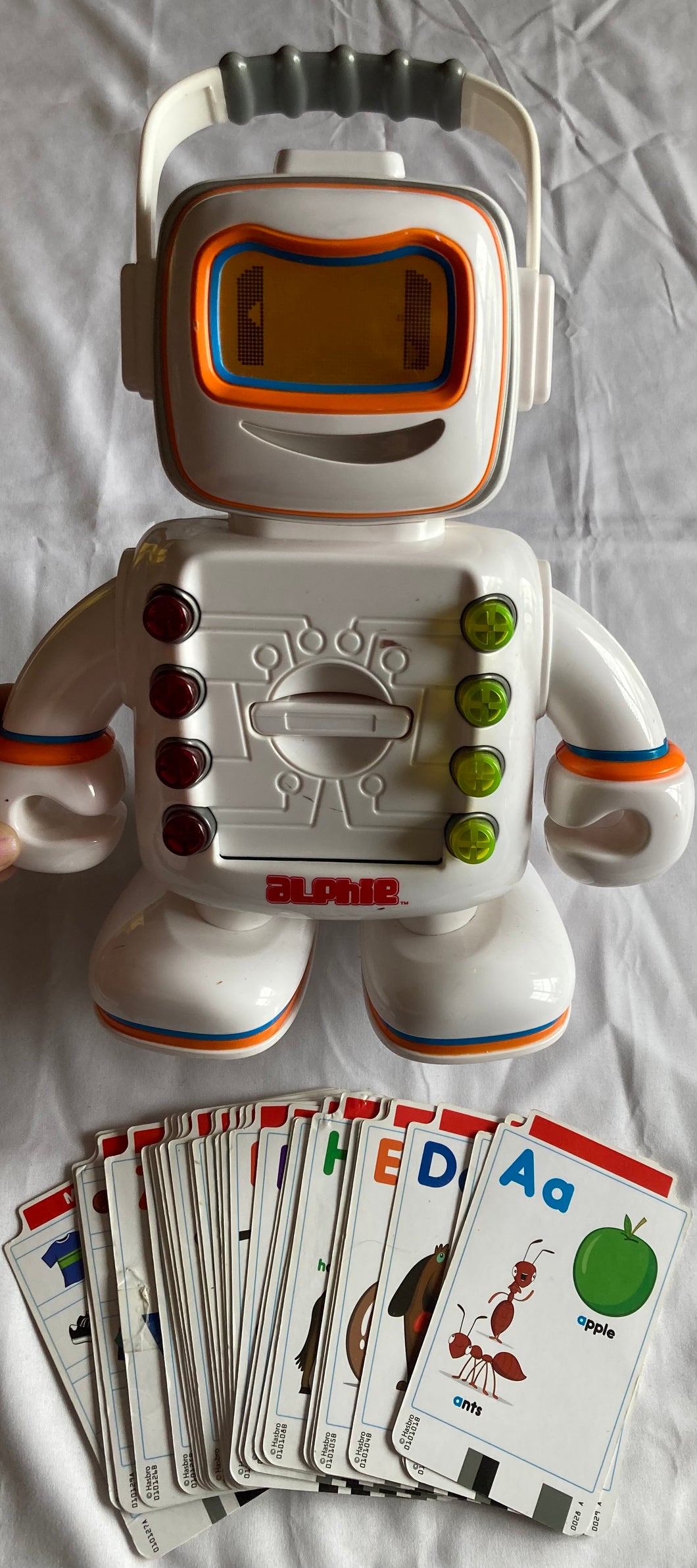Alphie Missing letter W card