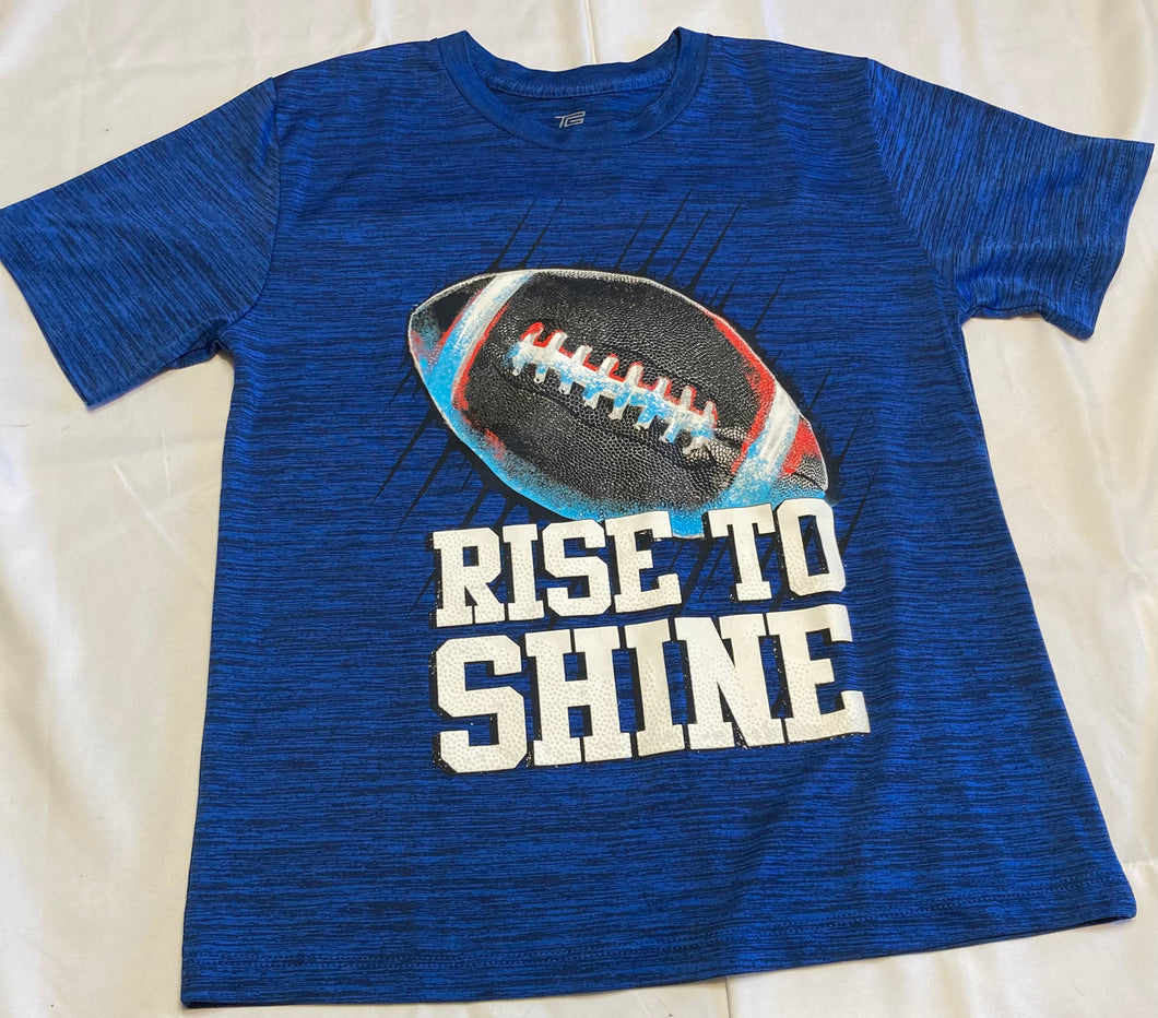 TekGear Active Tee Football Rise to Shine - size Kids 10