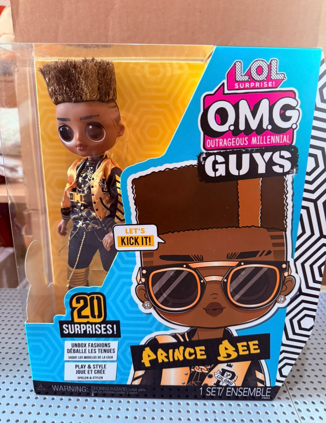 LOL SURPRISE OMG GUYS PRINCE BEE--NEW IN BOX