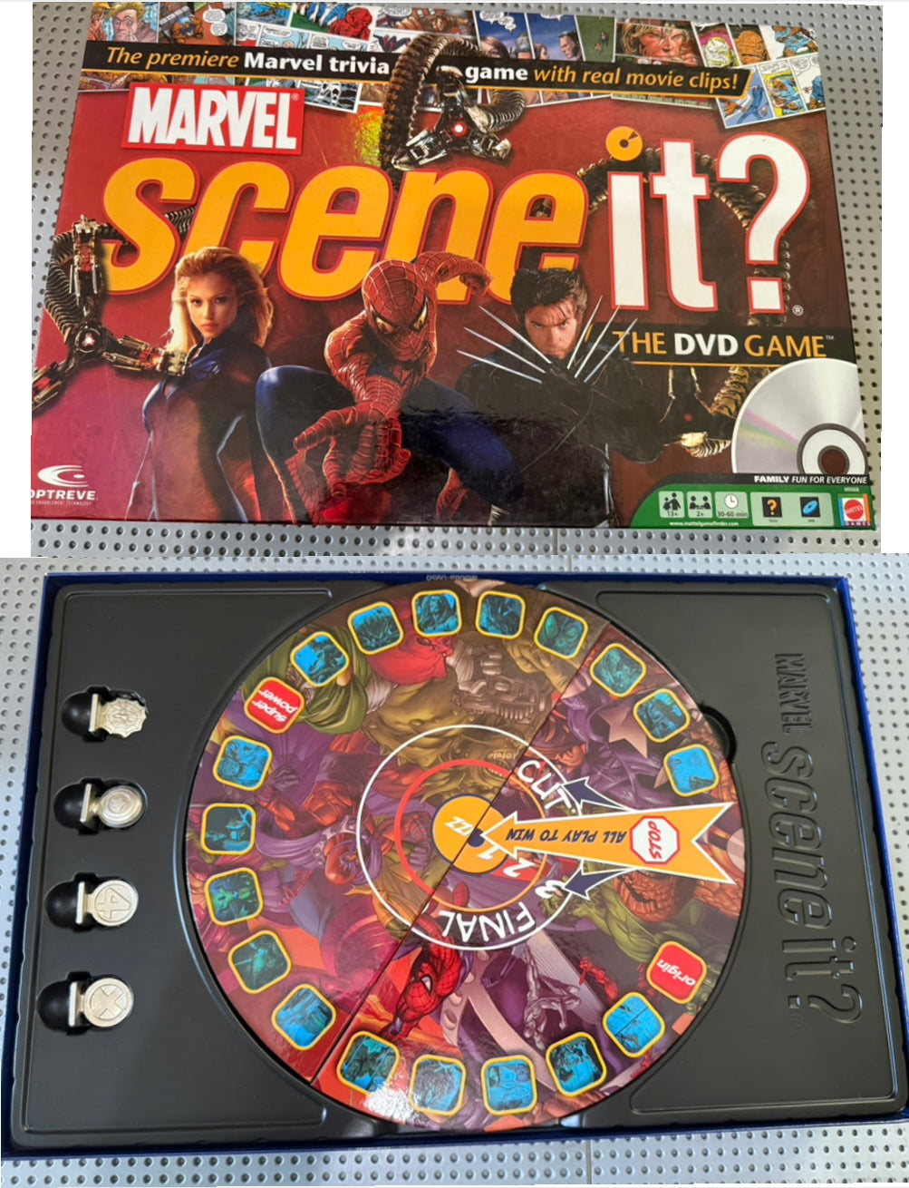 MARVEL SCENE IT--DVD GAME-EUC
