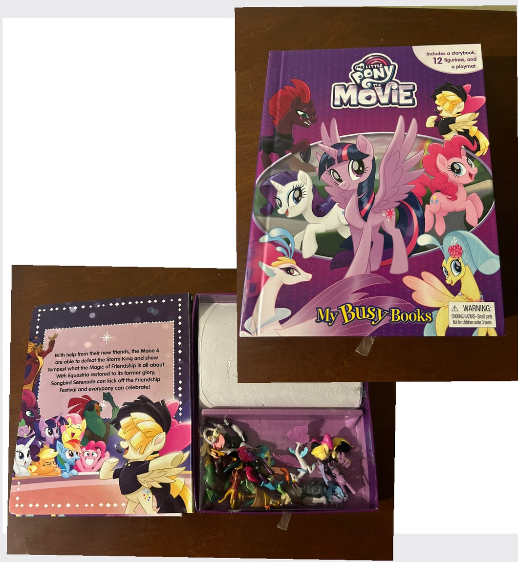 MY LITTLE PONY MOVIE FIGURES/PLAYMAT