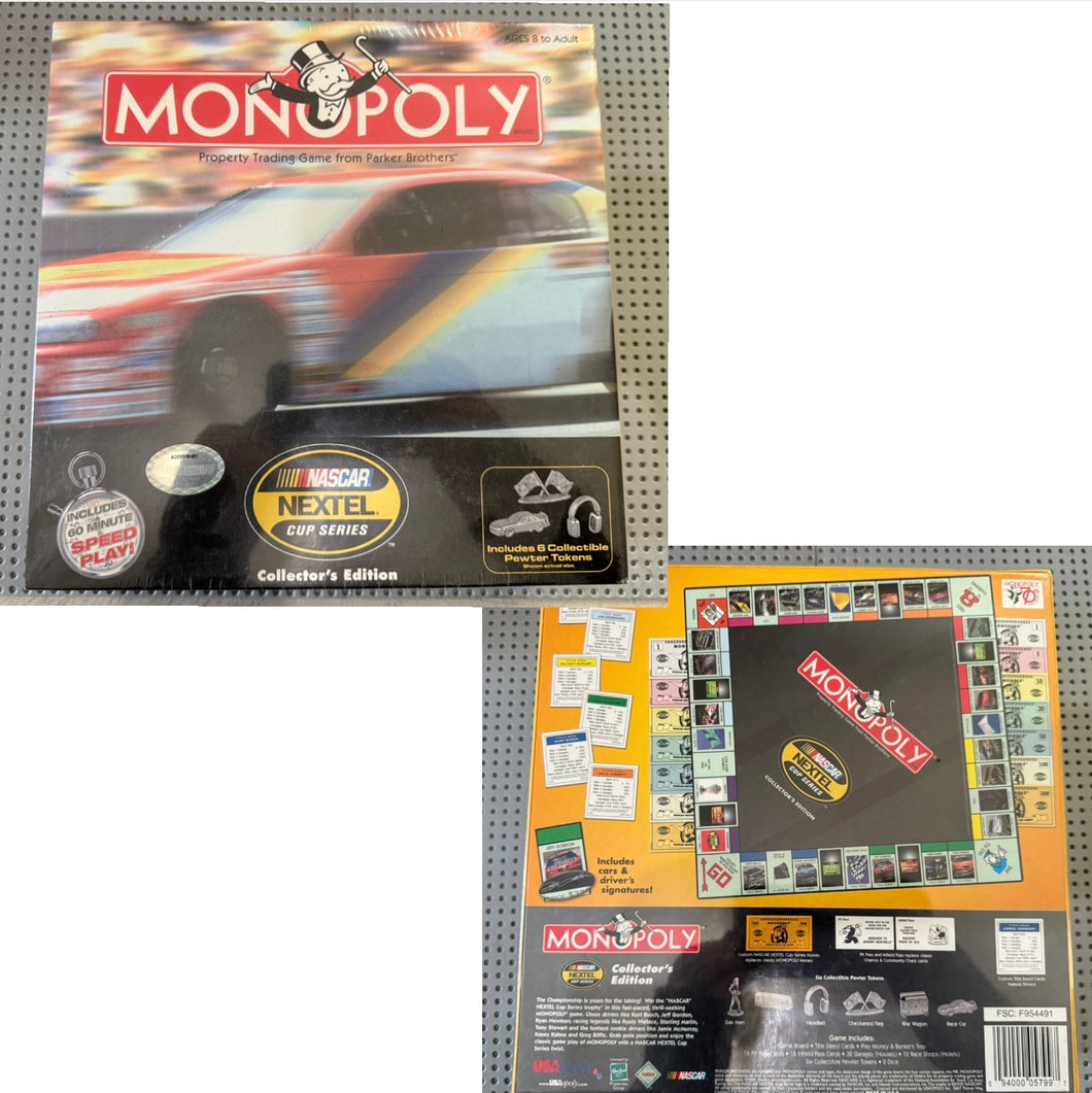 MONOPOLY NASCAR BOARD GAME--NEW--SEALED