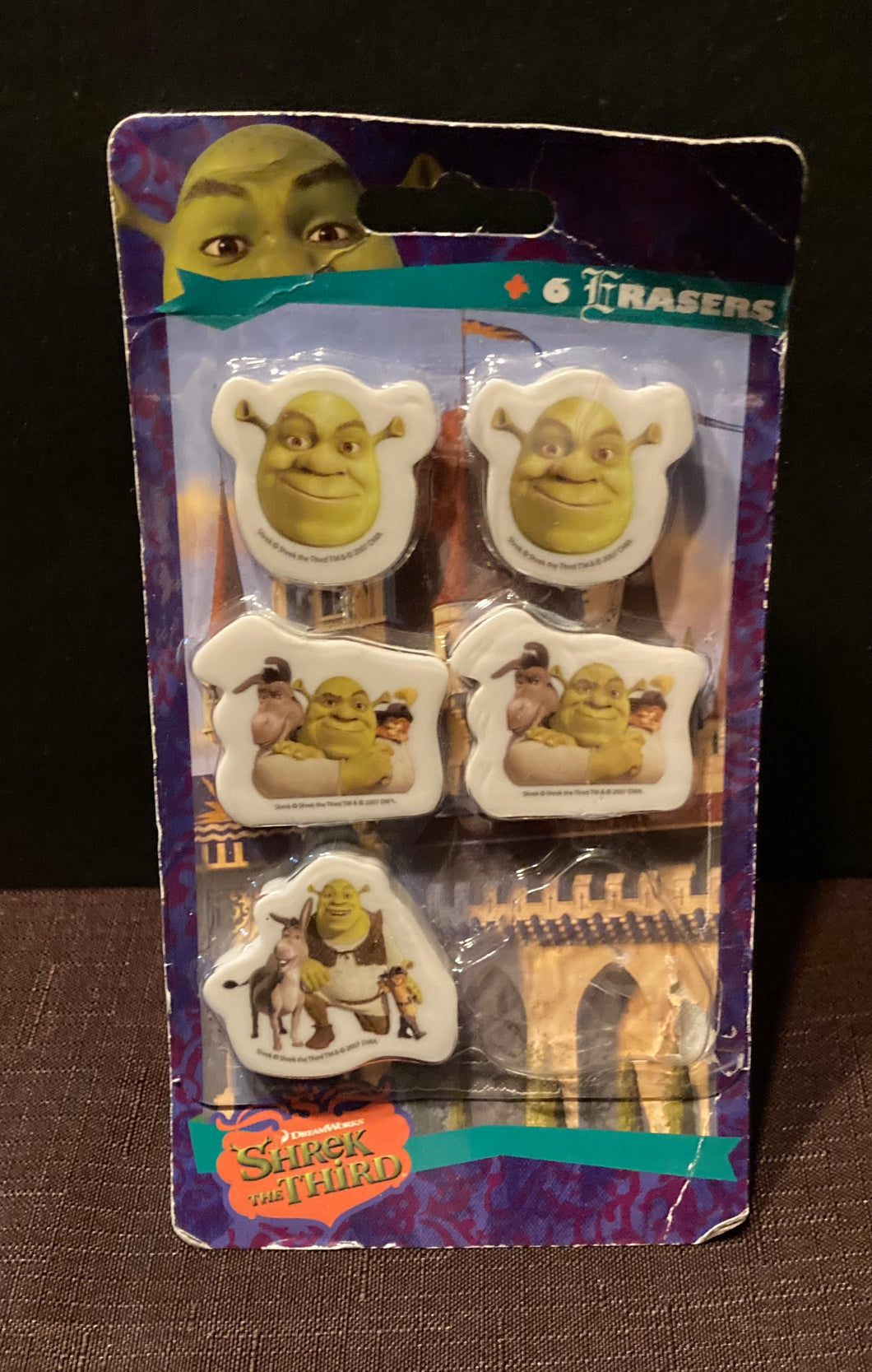 Shrek erasers