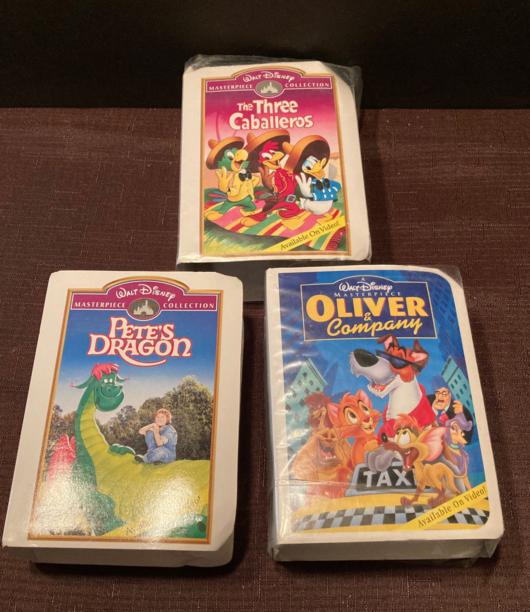 Vintage Happy Meal vhs toys
