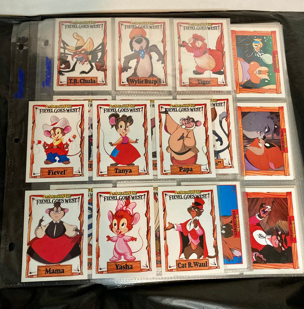 Fievel Goes West Card collection
