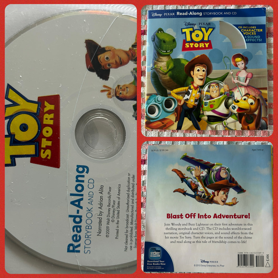 TOY STORY Book w CD