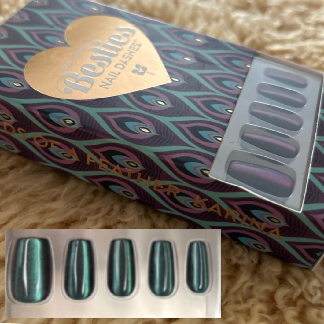 NEW Red Aspen Nails Birds of a Feather, Kari