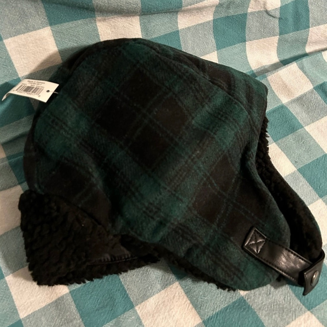 NEW Old Navy trapper hat Sherpa lined fleece