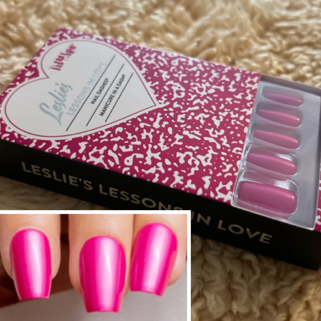 NEW Red Aspen nails Leslie's Lessons in Love